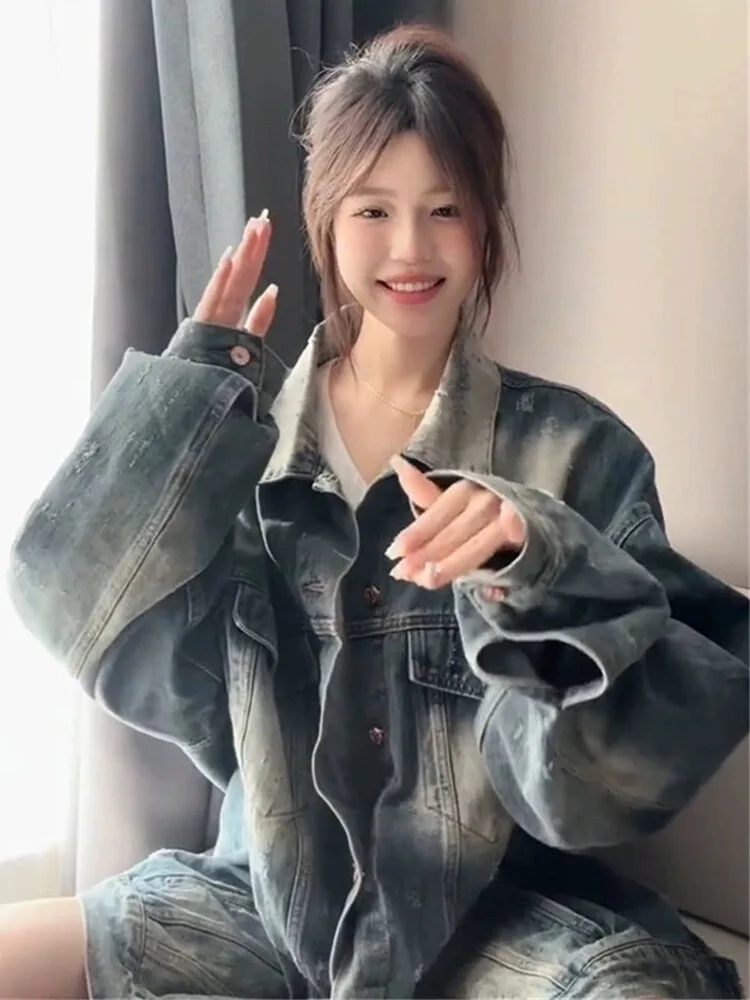 

Короткие куртки винтажные кожаные женские Harajuku вельветовые лоскутные стеганые универсальные модные трендовые возрастные девичьи пушистые Ulzzang