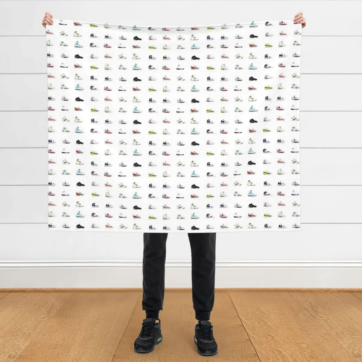 

Shoes Pattern 90s Shoes Pattern 90s Sneakers Pattern Throw Blanket Hair Soft Plush Plaid sofa bed Soft Blankets