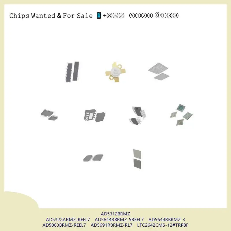 chip chip Integrated circuit chip MCU chip AD5312BRMZ AD5322ARMZ-REEL7 AD5644RBRMZ-5REEL7 AD5644RBRMZ-3 AD5063BRMZ-REEL7