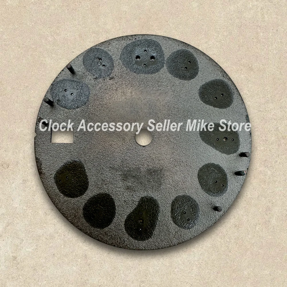 28.5mm 고품질 S 로고 NH35 다이빙 다이얼 NH35/NH36 무브먼트에 적합 녹색/야광 없음 시계 수정 액세서리