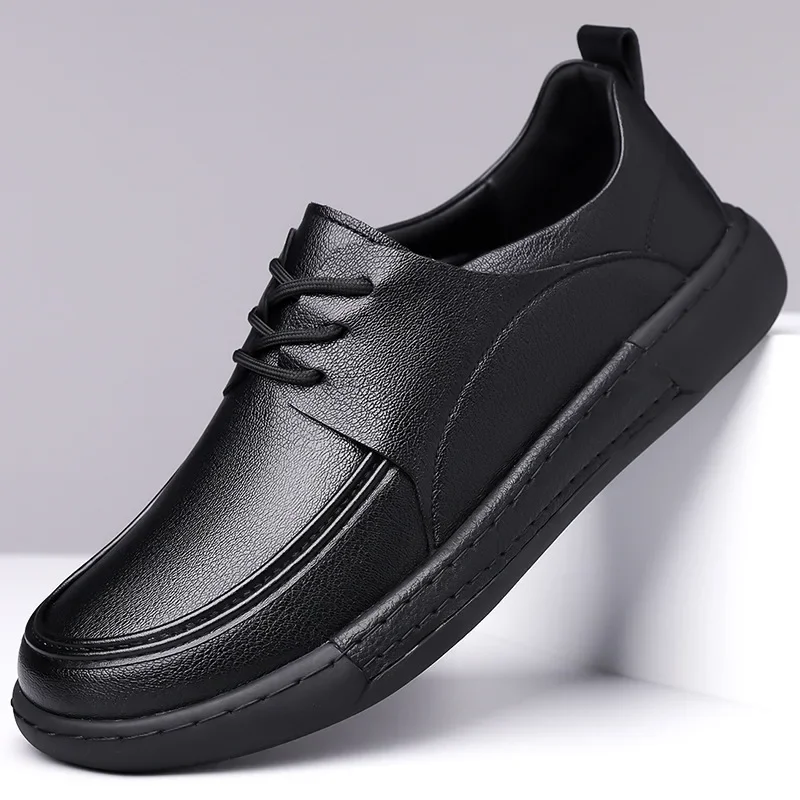 

High Quality New Luxury Designer Shoes for Men 2025 Fashion Soft-soled Business Men's Dress Shoes Leather Casual Wedding Shoes