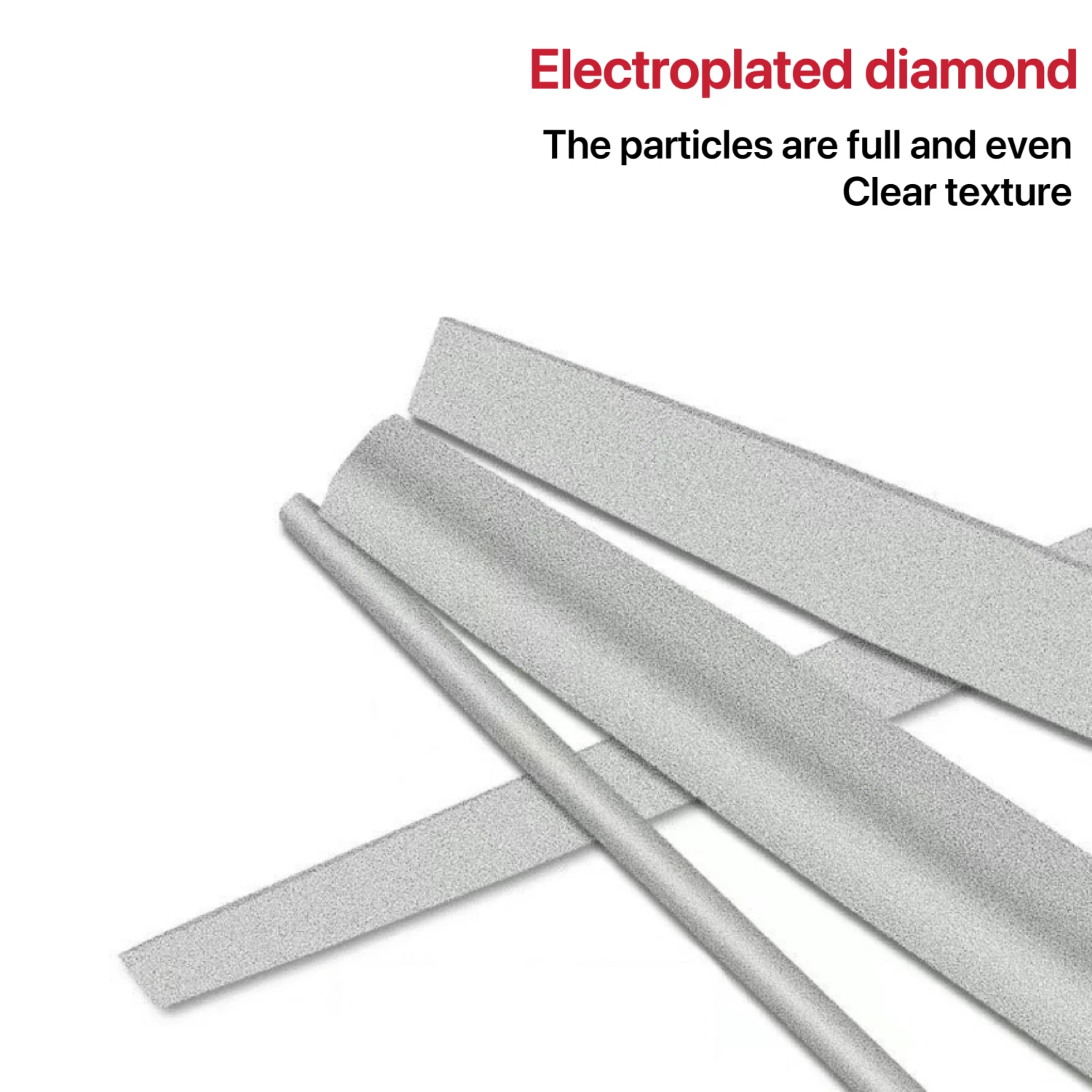 8' Diamond Large Board File Electroplating Steel File Flat Board File Half Round File Flat File Emery Jade Metal Grinding Tool