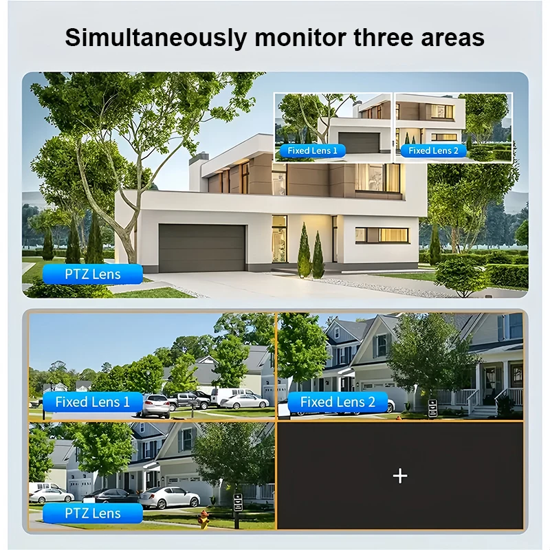 OKAM PRO Solar Camera 20MP HD 4G SIM 10X ZOOM IP66 Waterproof Outdoor Camera Smart Alerts Motion Tracking  PTZ Camera