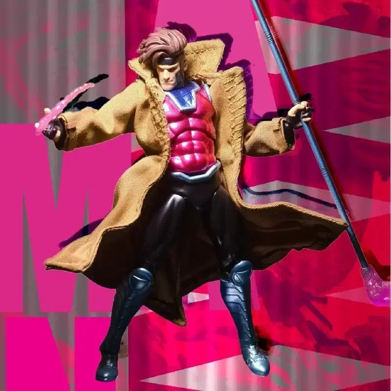 Em estoque ct brinquedos gambit figura mafex 131 x-men wolverine anime figura de ação estatueta estátua modelo personalizado meninos presentes brinquedos