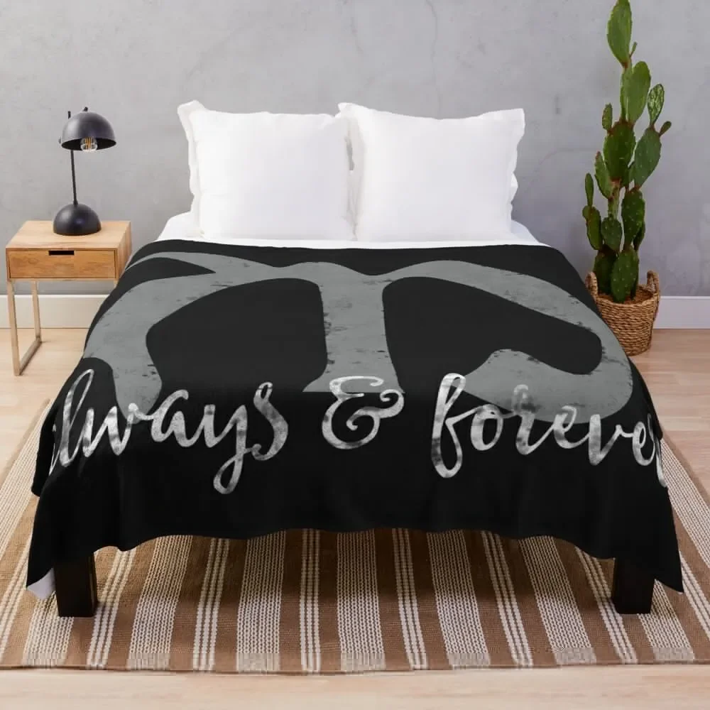 

Always & Forever - The Originals Throw Blanket Blankets For Baby Summer Beddings Blankets