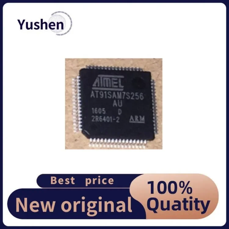 

10PCS AT91SAM7S256-AU AT90USB1287-AU QFP64 Microcontroller Chip New and Original QFP64 Microcontroller IC Chips