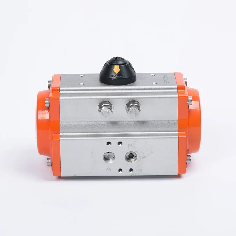 

AT75 Клапан двойного действия/одностороннего действия Пневматический привод с пружинным возвратом 90 ° Угловой удар