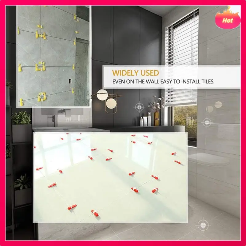 

Зажимы для системы выравнивания плитки ABYP, 2 мм-1200 шт., прокладки для выравнивания плитки «сделай сам», для профессиональной установки плитки и камня