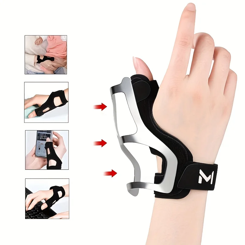 1pc Adjustable Thumb Support Brace, Suitable for Both Left and Right Hands