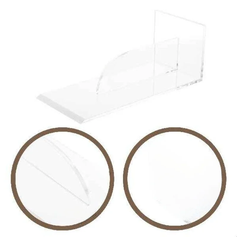 Raspador de Massa de Acrílico, Ferramenta de Confeitaria, Acessórios para Fazer Bolos, Utensílio de Cozinha Transparente Anti...