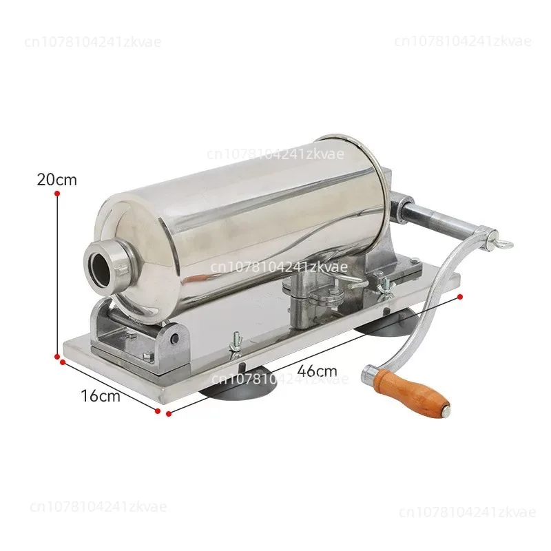 Wholesale horizontal suction cup sausage stuffer - manual sausage maker for home use, large capacity