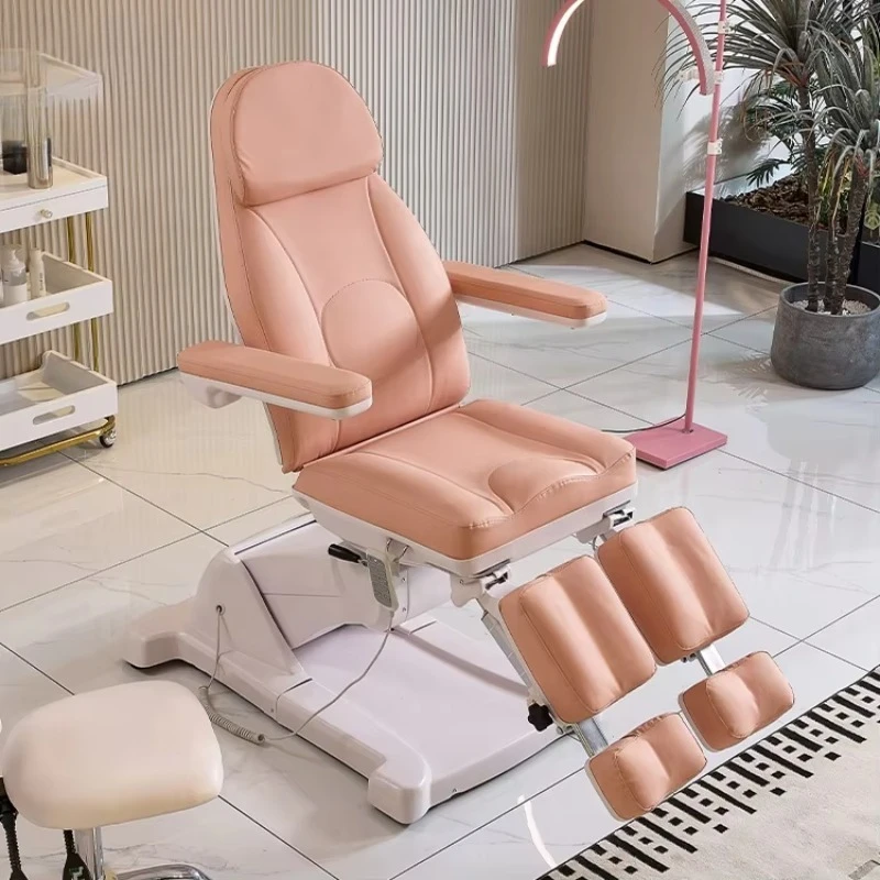 Beauty Salon Cosmetic Facial Massage Reclining Tattoo Electric Beauty Eyelash Bed