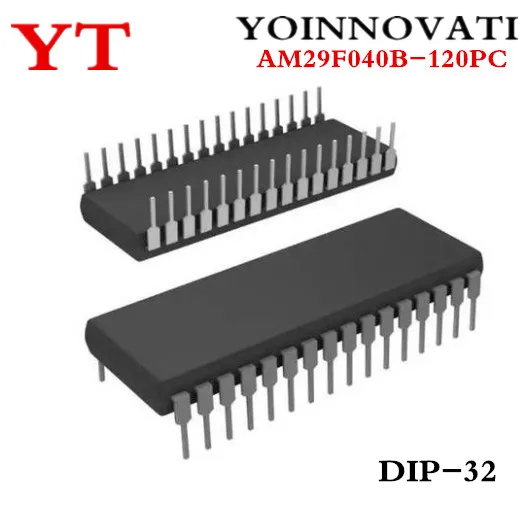 

10pcs/lot AM29F040B-120PC AM29F040B 29F040B-120PC DIP32