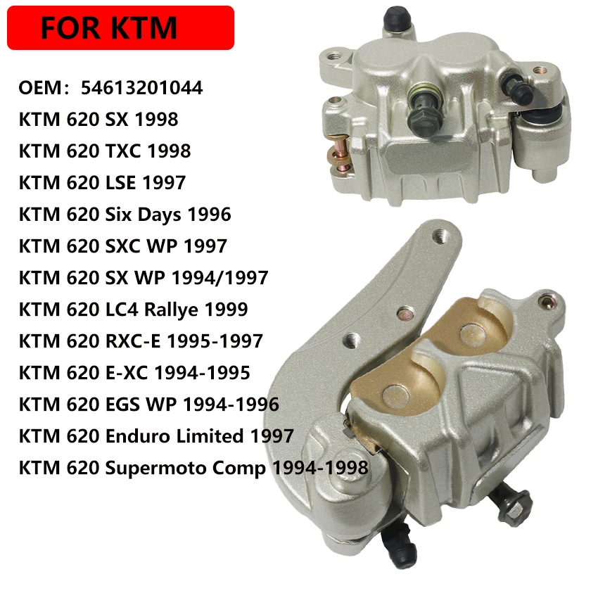 Rear Brake Master Cylinder For KTM 620 SX LSE SXC SX EGS WP 620 E-XC RXC-E Six Days LC4 Rallye 620 Enduro Limited Supermoto Comp