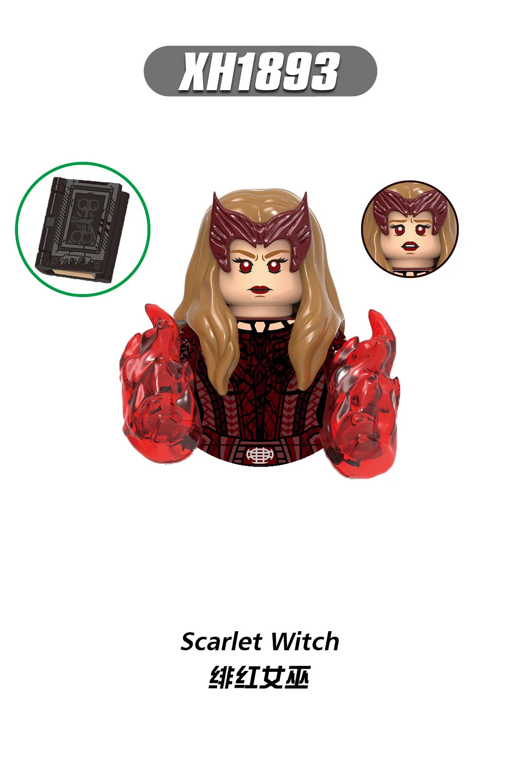 Superheroes Scarlet Witch Vision all series Mini Action Figures Bricks Building Blocks Classic Movie Doll Model Kid Toy Gift