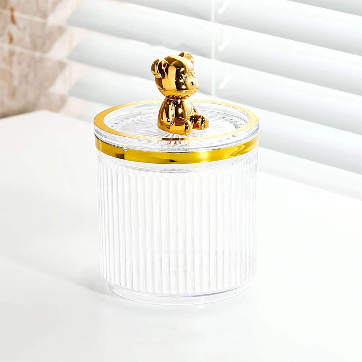 Creative Bear Toothpick Box Cotton Swab Storage Box Toothpick Holder Container Toothpick Dispenser Kitchen Storage Gadgets