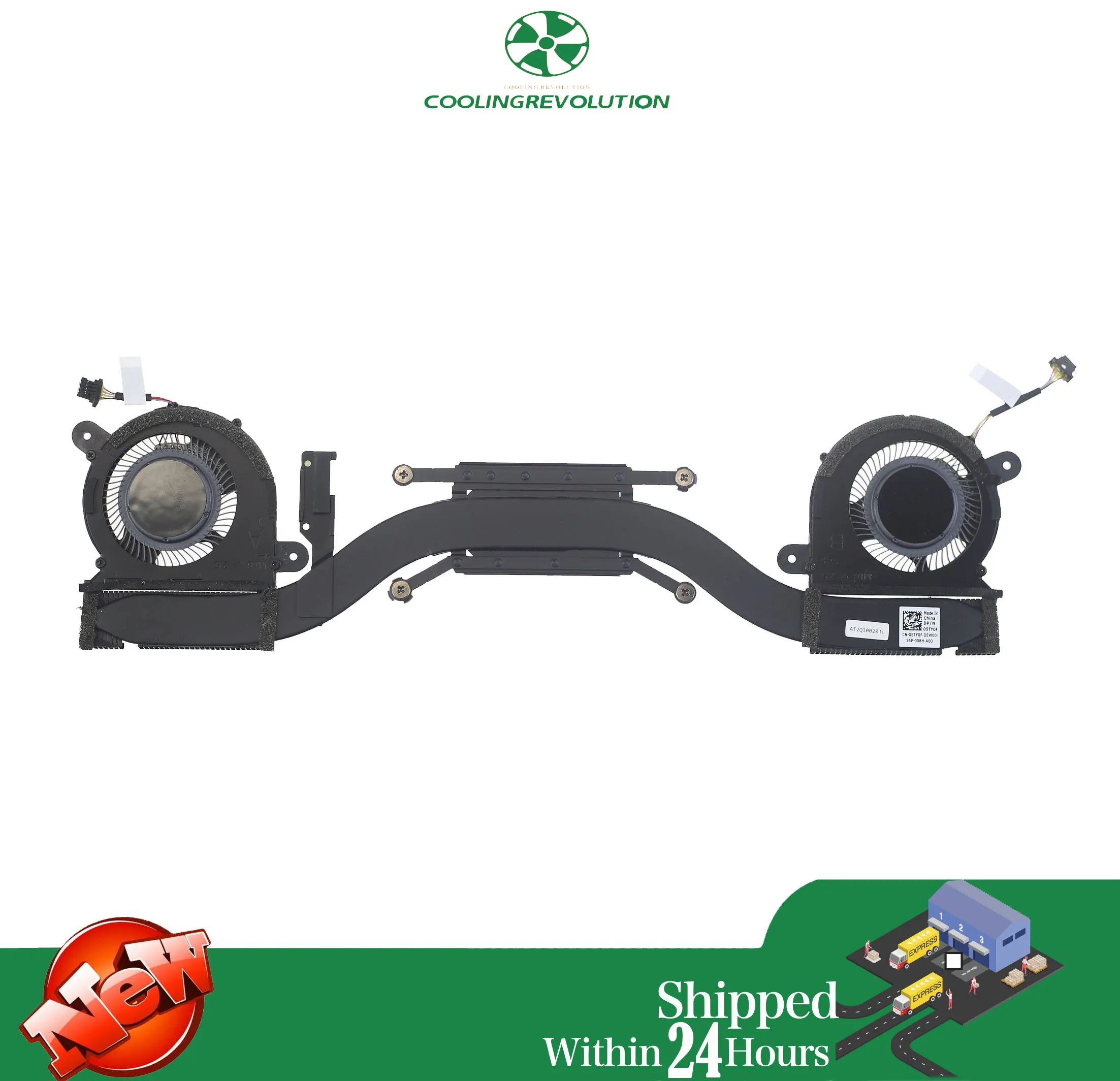 Kipas Heatsink CPU Laptop DP DP/N 05TY0F 5TY0F