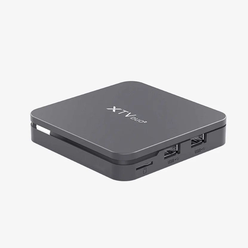 TV Box MEELO Plus XTV DUO2 Stalker2 Amlogic S905W2 Dual WIFI Android 11 مع جهاز تحكم BT