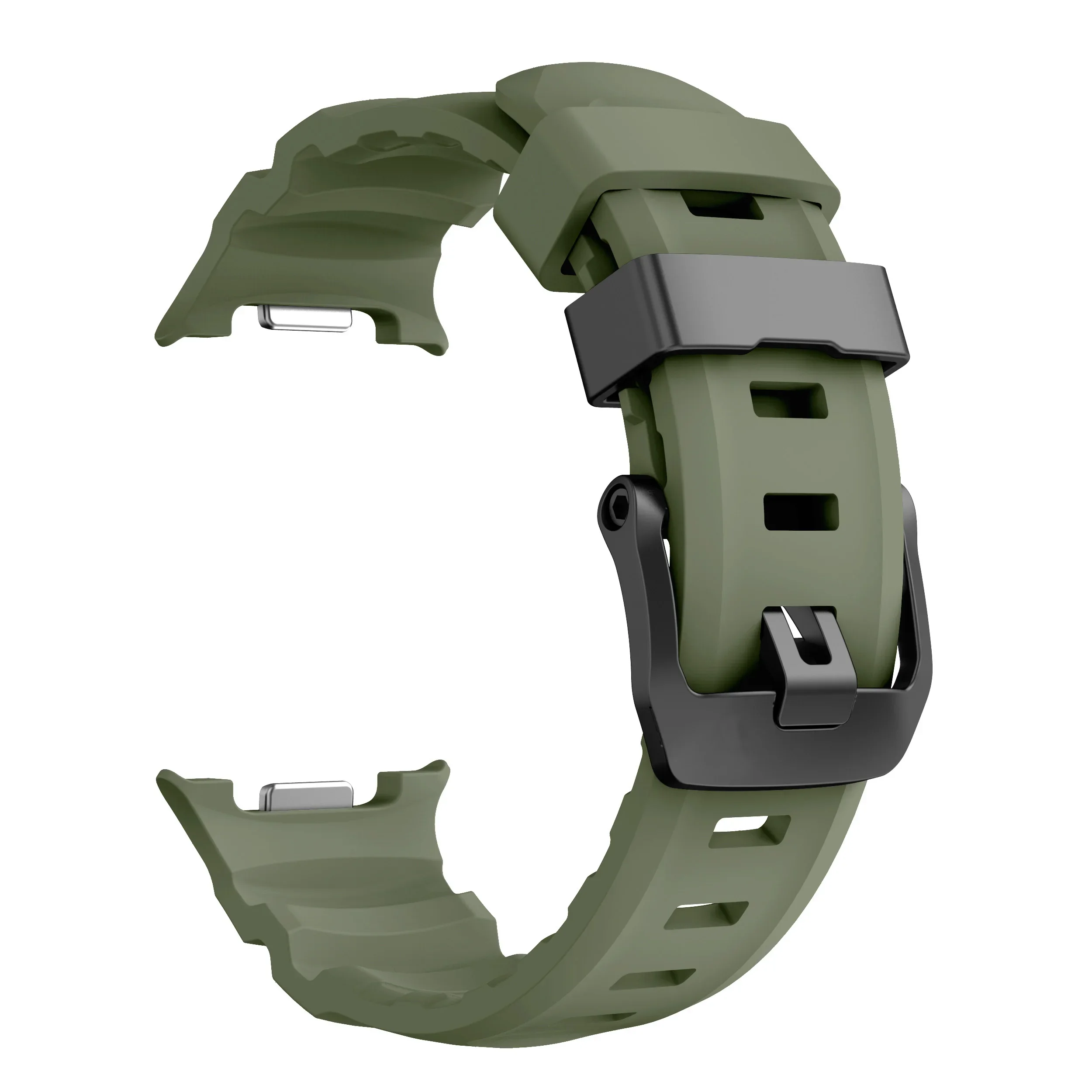 حزام سيليكون أصلي لساعة سامسونج جالاكسي 8 كلاسيكي 46 ملم سوار معصم رياضي لساعة سامسونج جالاكسي 8 44 ملم 40 ملم