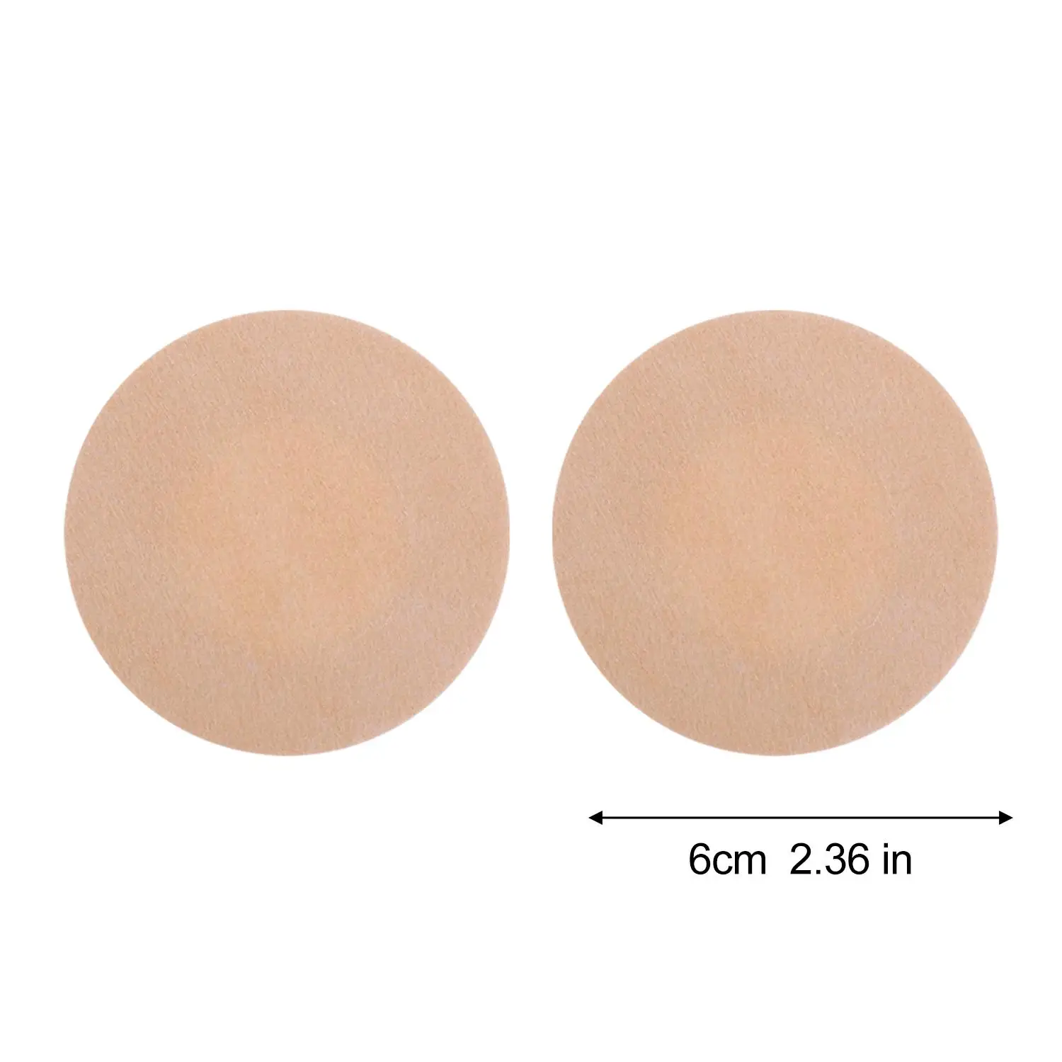 Cubrepezones Adhesivos Invisibles Desechables, Finos y Transpirables, Anti-rozaduras, para Vestidos, Trajes de Baño y Uso Diario