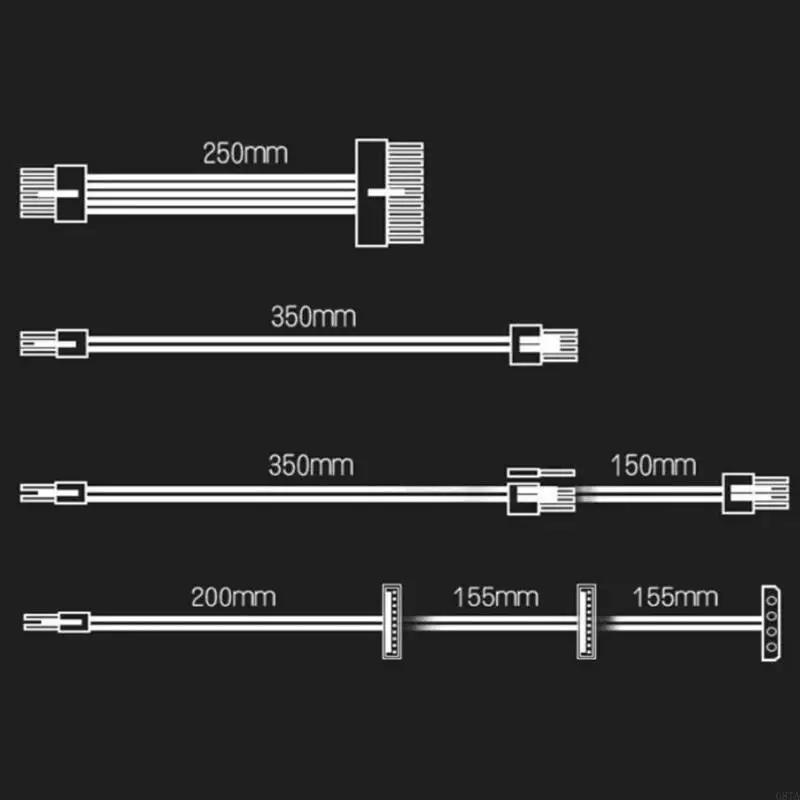 G8TA ITX Computer Power Supply 1U 400W Small Desktop PC Power Lowing Power