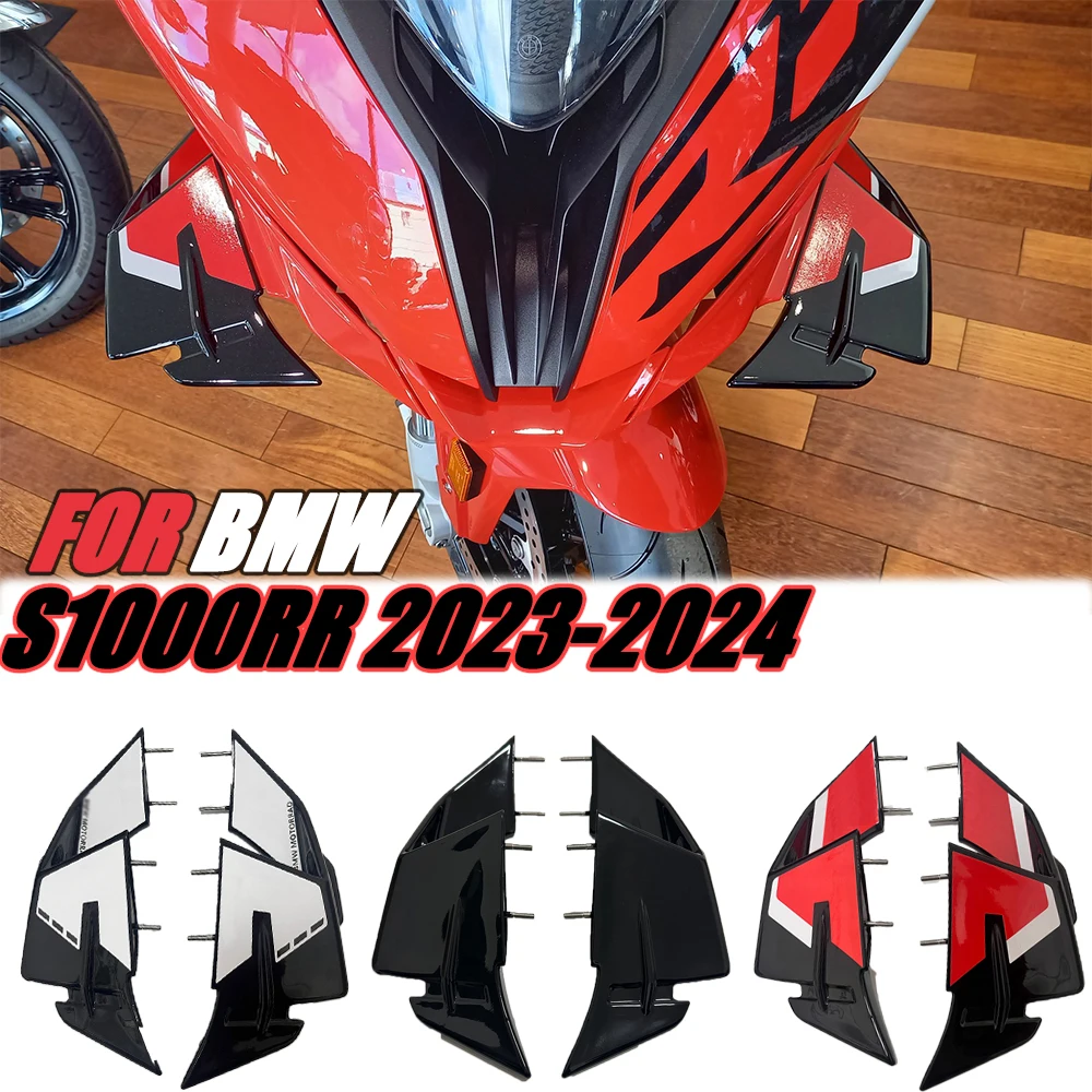 

2023 for BMW S1000RR S1000 RR M1000RR Motorcycle Fairing SideWinglet Aerodynamic Wing Deflector Spoiler 2023-2024