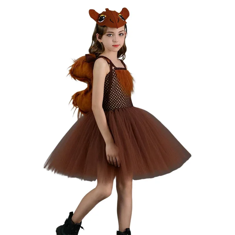 

asdh8@Cartoon Animal cosplay Camel Dress Clothing party Disguise Roleplay Costume Girl Outfit Halloween Carnival S