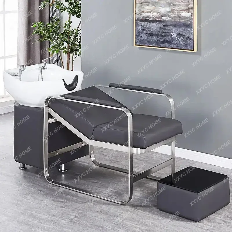 

Head Spa Shampoo Chair Hair Salon Fashion Massage Hair Wash Chair Shower Head Pedicure Silla Peluqueria Salon Furniture MQ50XF