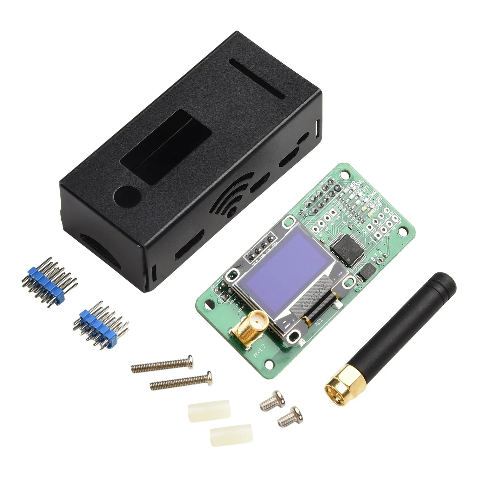 UHF VHF For MMDVM Hotspot Board For DMR P25 YSF DSTAR With For OLED Screen For Raspberry Pi 3B 4B Ham Radio