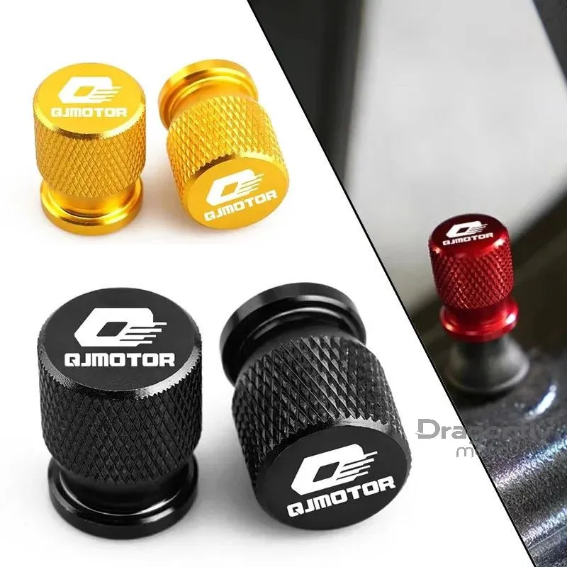 دراجة نارية الإطارات صمام منفذ الهواء الجذعية غطاء تغليف CNC الألومنيوم دراجة نارية أجزاء ل QJMOTO QJ MOTO QJMOTOR SRT 800SX 800SRT SRT 800X