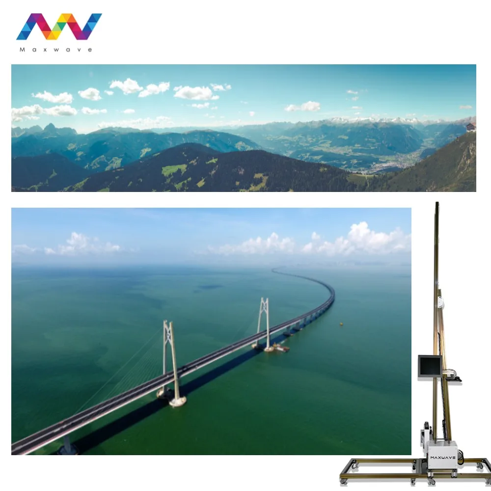 MAXWAVE Настенная машина для быстрой печати, стандартные режимы работы с высоким разрешением, крышка, большие зоны, быстрая повышение производительности MAXWAVE Настенная машина для быстрой печати, стандартные режимы работы с высоким разрешением, крышка, большие зоны, быстрая повышение производительности