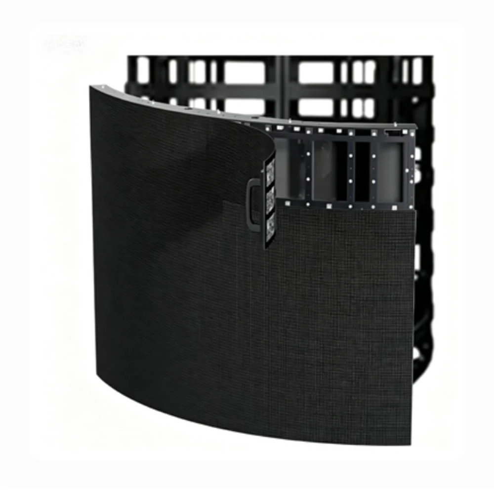 Flexible Ultra-Thin P1.25 P1.56 P1.86 P2 Indoor LED Video Wall Curved Seamless HD LED Display Screen for Shopping Mall Stage - view 2