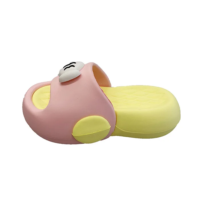 New Cute Kitten Little Fish Comfortable Thick Bottom, One line Dragging Versatile Color blocked Slippers for Home and Indoor Use - view 6