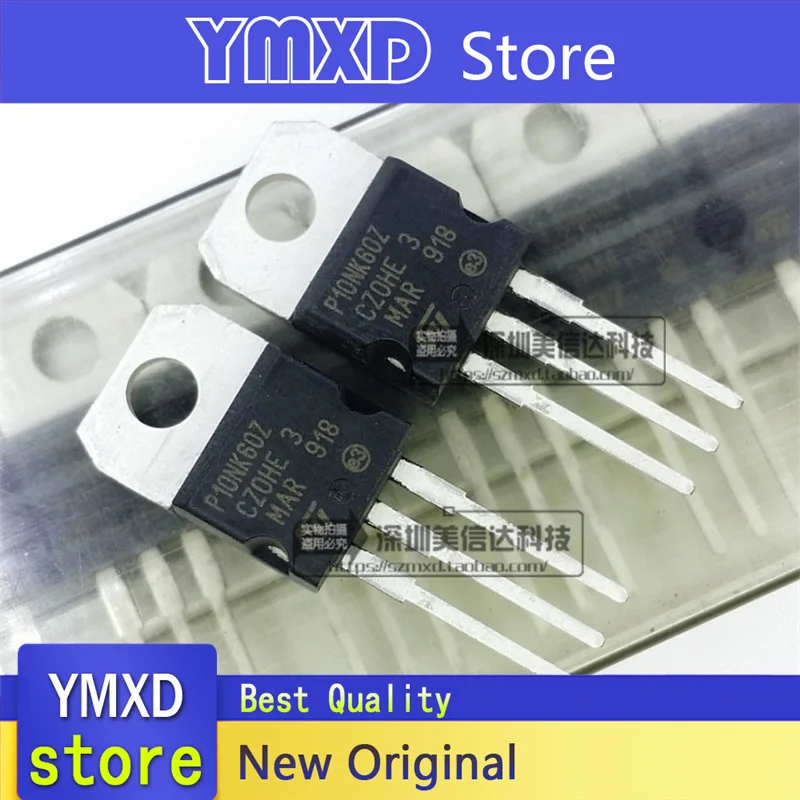 10pcs/lot New Original CrowN Shop P10NK60Z STP10NK60Z field-effect Tube TO-220 In Stock