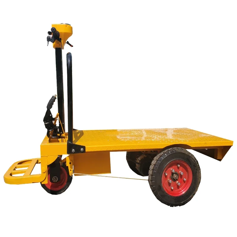 Cargo Transport for Airportscheap Large Size Warehouse Electric Picking Platform Trolley Carts