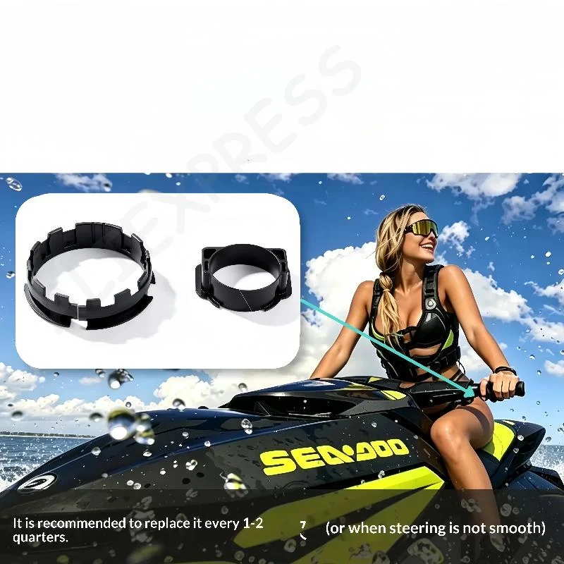 [G]277001874 277001741 Steering Wear Ring Slider Anti-Rust Replacement for SeaDoo Spark Jet Ski Accessories