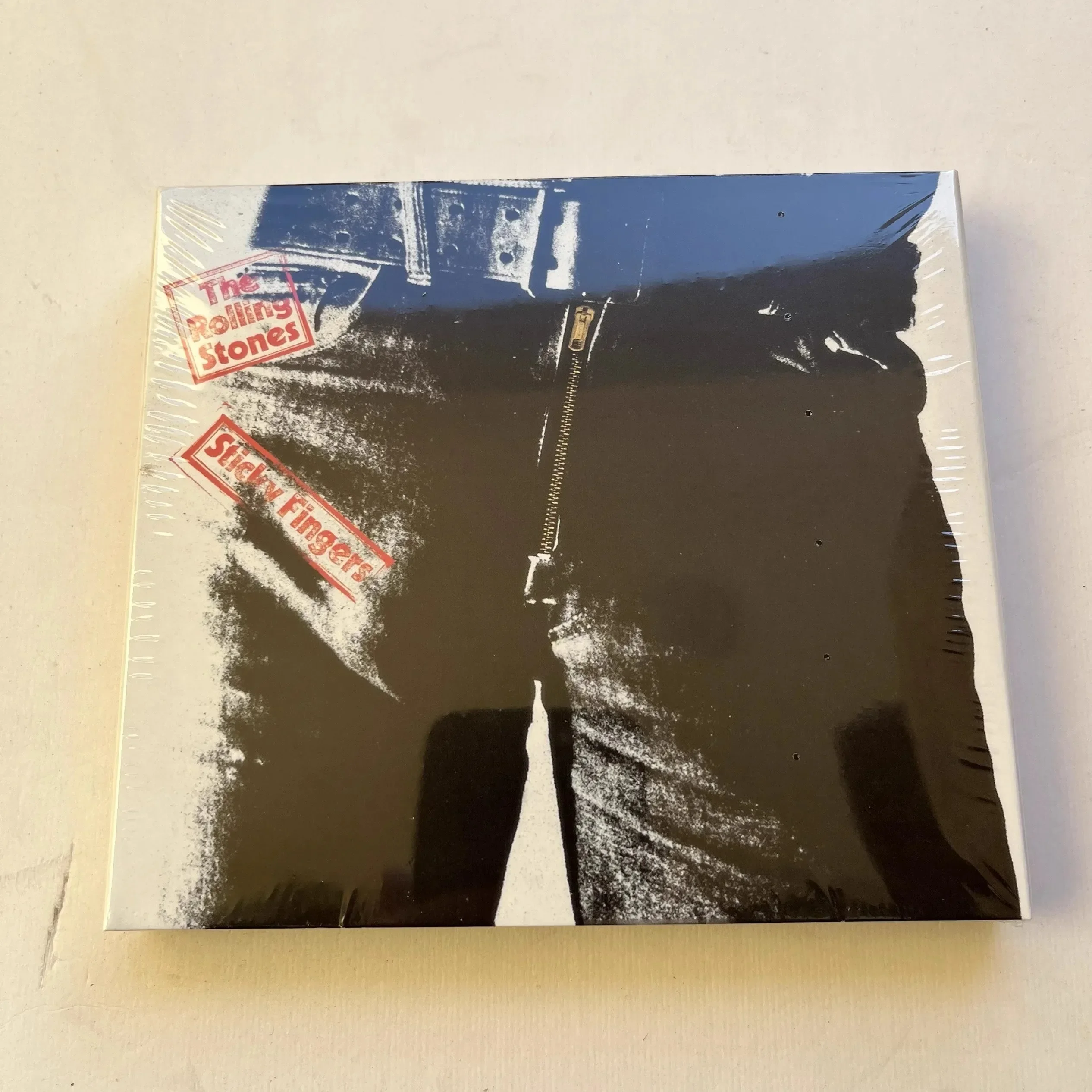 

Blues Rock The Rolling Stones Mick Jagger Music CD Sticky Fingers Album 2pcs Music Record Cosplay Walkman Car Soundtracks Box