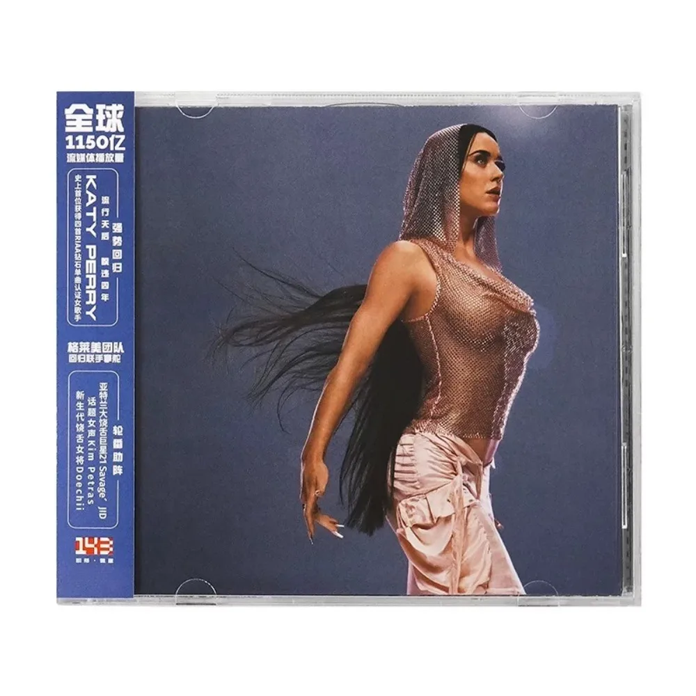 Katy Perry 143 Album CD + Lyric Poster + Handwritten Card Pop Music Collection