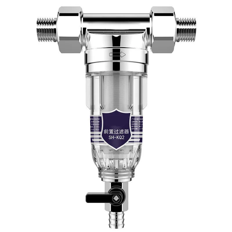 

Front water purifier filter whole house large flow backwash water filter stainless steel filter tap water well water filtration