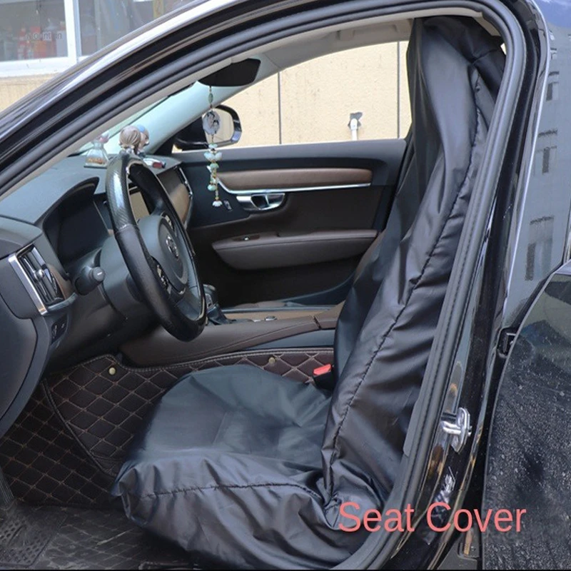 Car Front Seat Protector Cover Heavy Duty Universal Waterproof Auto Seat Covers Car Seat Cover Breathable Cushion Protector