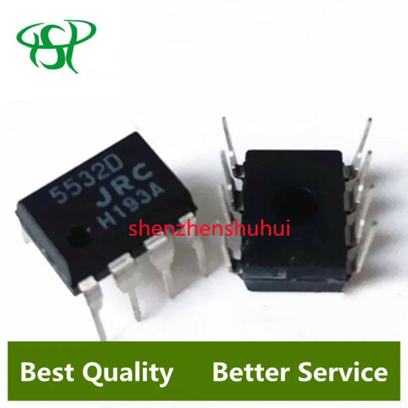 10pcs~100pcs New Original NJM5532DD NJM5532 5532D NJM5532D DIP8