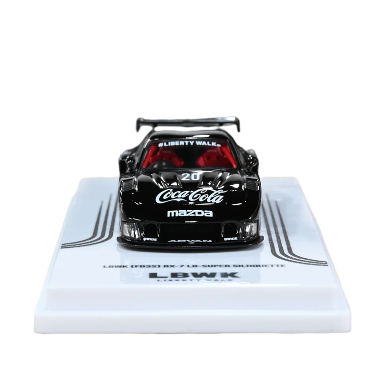 INNO Diecast 1/64 Maßstab MAZDA Legierung Modellautos MAZDA RX7 FD3S LBWK Spielfahrzeuge Spielzeug für Jungen Geschenk Originalverpackung