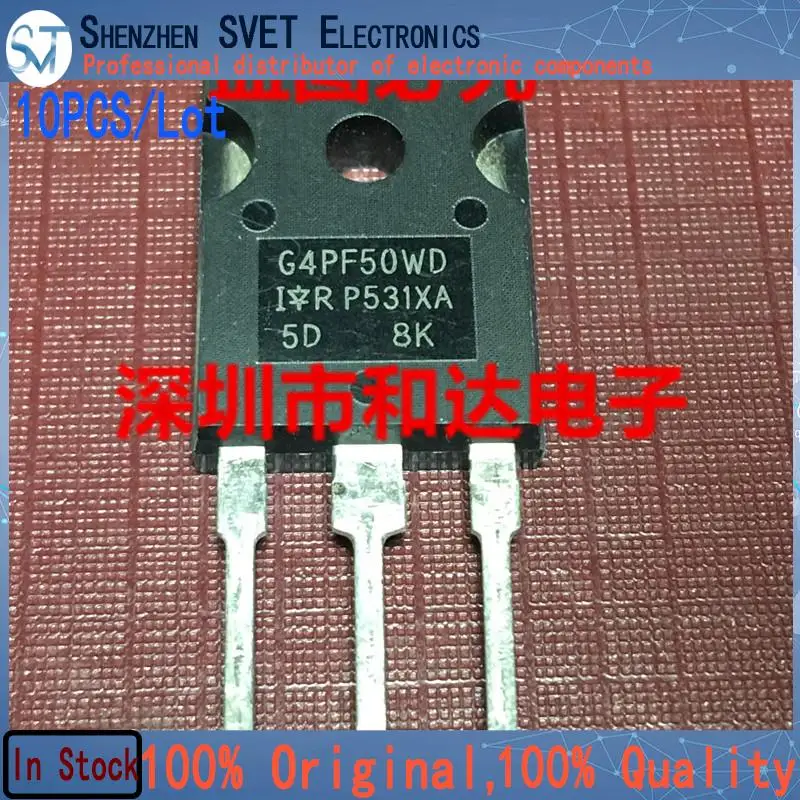 10PCS/Lot G4PF50WD IRG4PF50WD  TO-247 900V 28A   Imported Original New And In Stock 100%Test