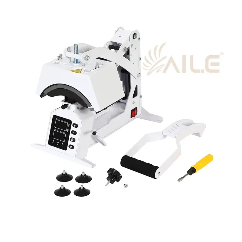 STROVAN Cap Heat Press Machine Easy Setup Sublimation Heat Transfer Machine for DIY Headwear & Small Business