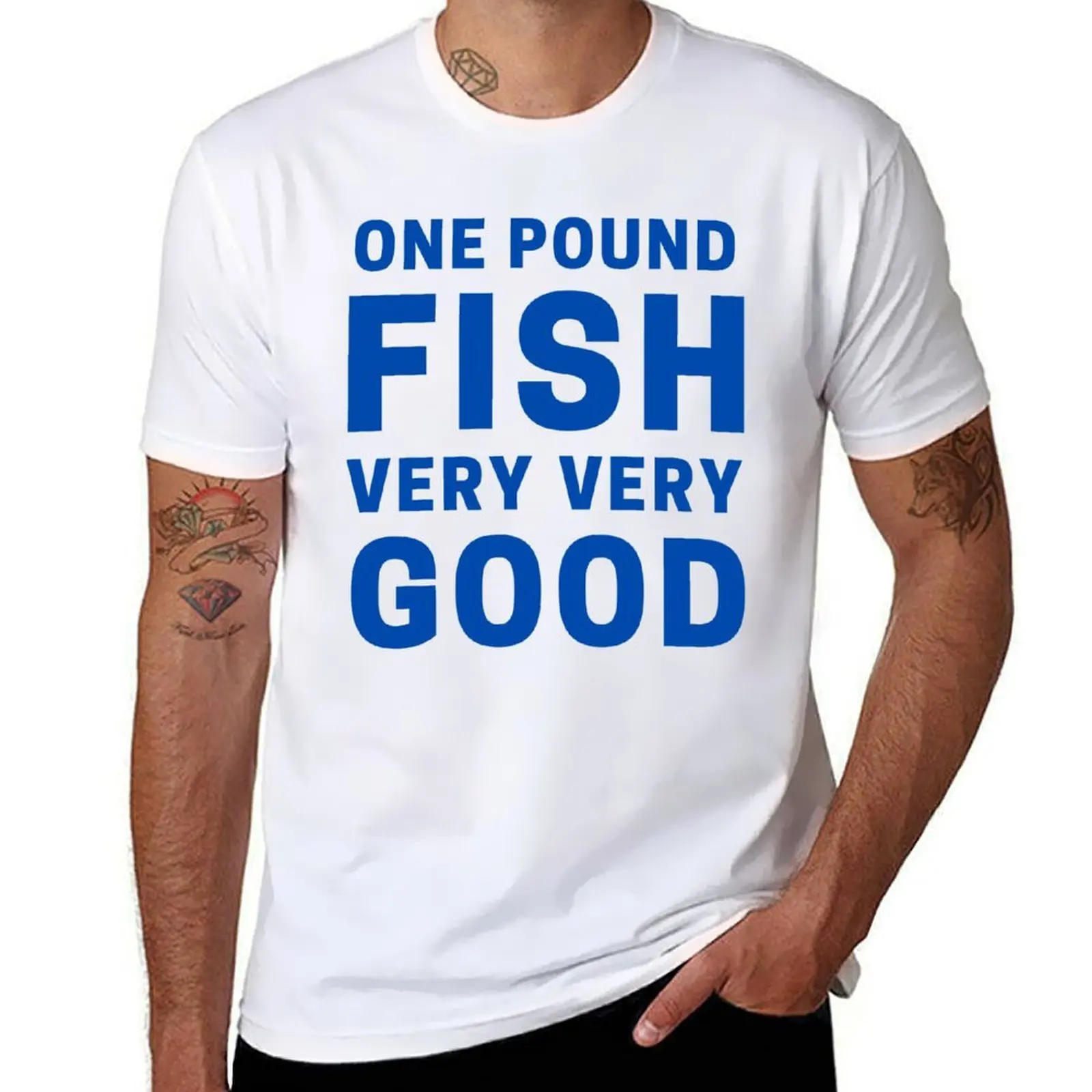 

One Pound Fish T-Shirt anime tshirt t shirts for man pack white T-Shirt