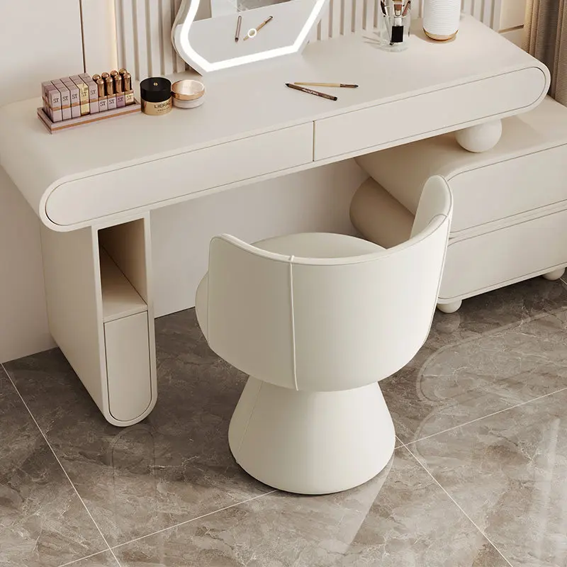 Makeup Stool Dressing Stool Rotating Dining Chair Light Luxury Designer Bedroom Dresser Chair Premium Princess Makeup Chair