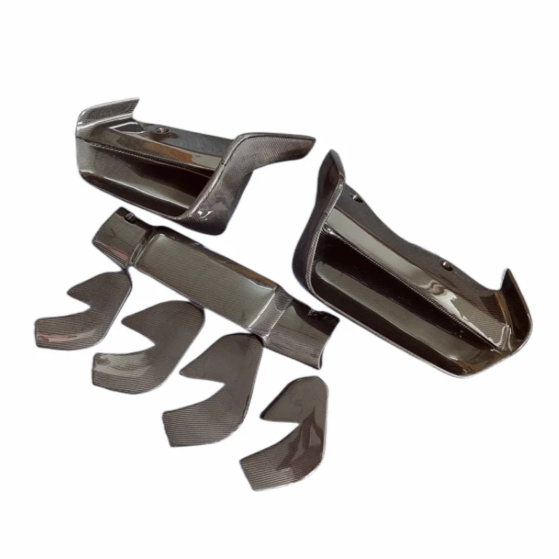 

Комплект кузова из углеродного волокна в стиле EB для 14-18 лет для BMW I8, диффузор заднего бампера, край переднего бампера, боковой фартук, отделка