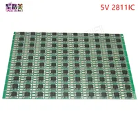 WS2811 IC led Pixel node Module Light No Wire Addressable led lamp chips 50pcs 5V 12mm