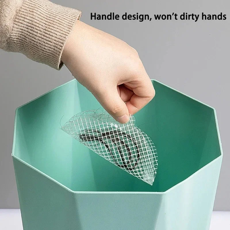 Disposable Anti-blocking Filter Floor Drain Sticker Mesh Hair Catcher Stopper Shower Drain Cover Kitchen Bathroom Sink Blocker - view 3