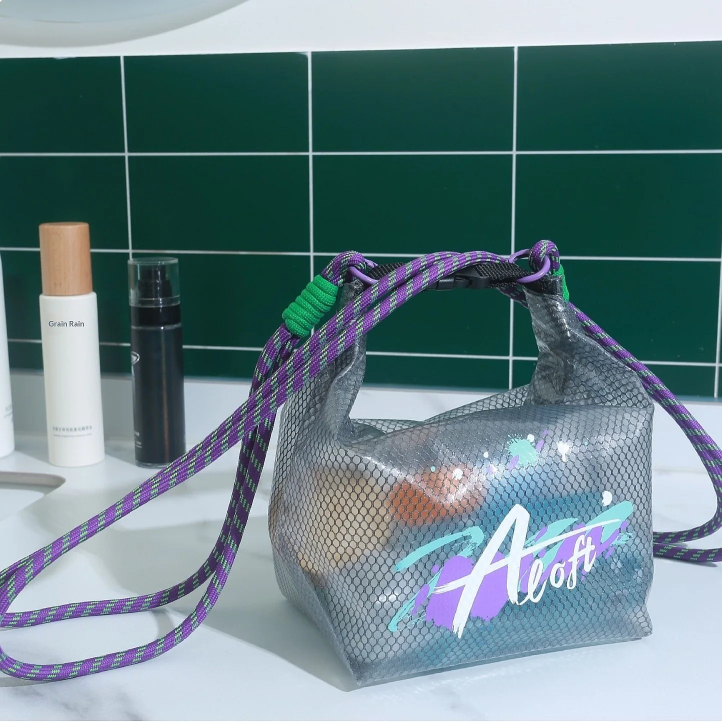 Waterproof Large Capacity Storage Bag for Travel, Bathroom, Laundry Organizer view 4